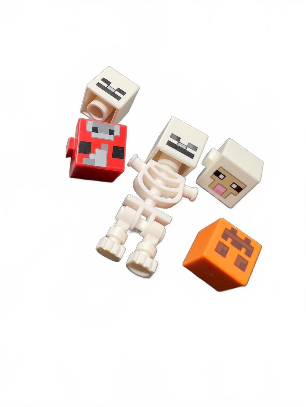 Minecraft Skeleton Mini Figure Building Toy Set